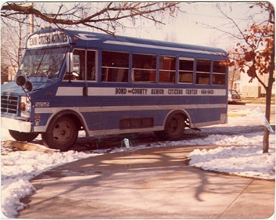 Blue Bird historic transit vehicle